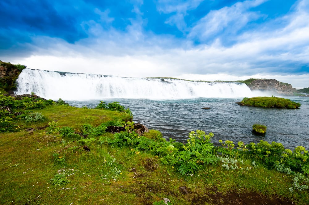 Faxafoss (also know as Vatnsleysufoss Waterfall)
