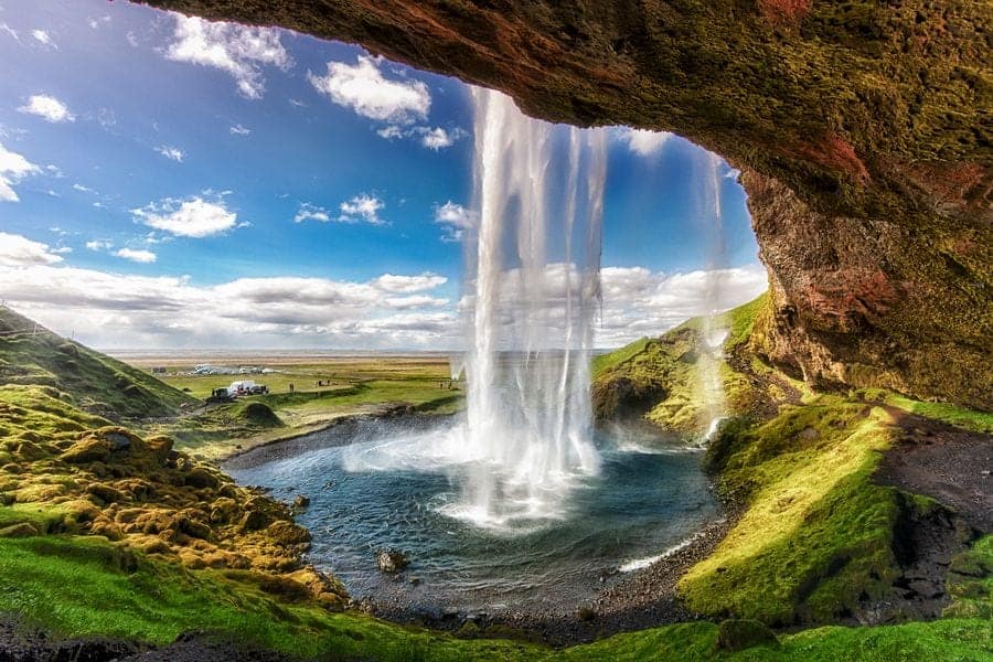Amazing Waterfalls in South of Iceland