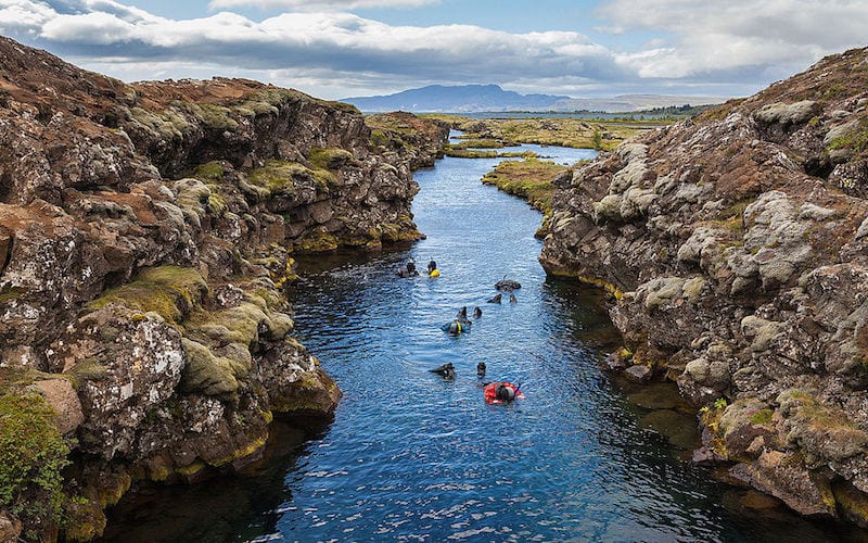 iceland hot spots Silfra