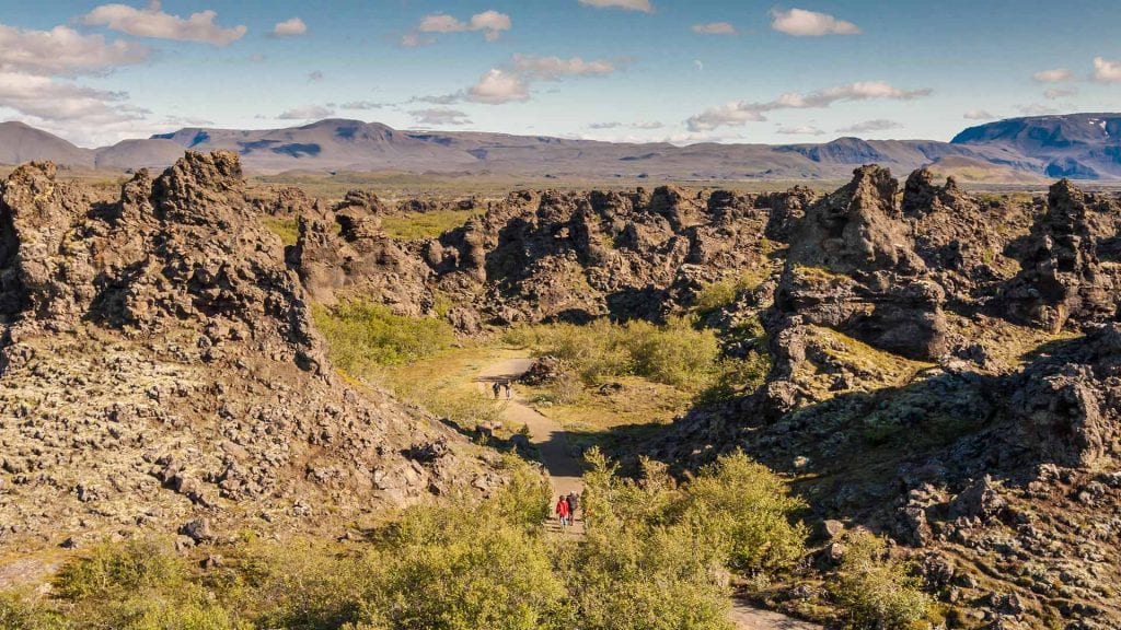 Dimmuborgir Iceland